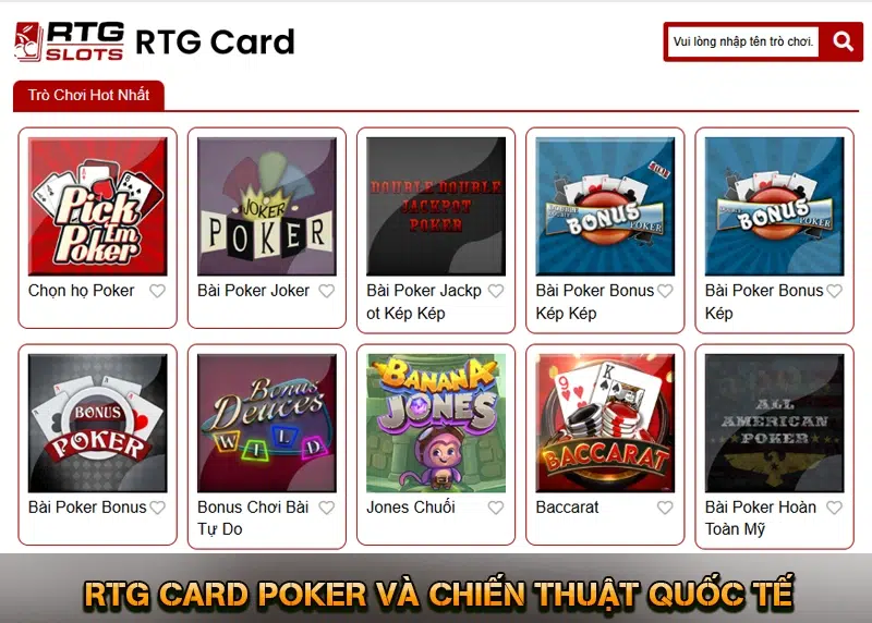 Game Bài KUWIN - Trải Nghiệm Đa Sảnh Thực Tế Hấp Dẫn 2026 11 RTG Card poker