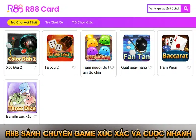 Game Bài KUWIN - Trải Nghiệm Đa Sảnh Thực Tế Hấp Dẫn 2026 13 R88 sảnh chuyên game xúc xắc và cược nhanh